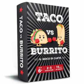 TACO VS BURRITO il gioco di carte PARTY GAME asmodee IN ITALIANO età 6+