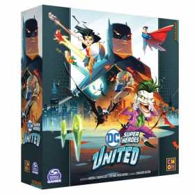 DC SUPER HEROES UNITED gioco da tavolo DI MINIATURE asmodee IN ITALIANO età 10+