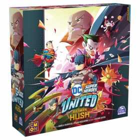 DC SUPER HEROES UNITED gioco da tavolo BATMAN HUSH asmodee IN ITALIANO età 10+
