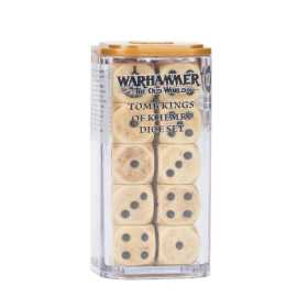 TOMB KINGS OF KHEMRI DICE set di 20 dadi WARHAMMER THE OLD WORLD età 12+