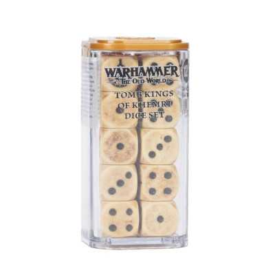 TOMB KINGS OF KHEMRI DICE set di 20 dadi WARHAMMER THE OLD WORLD età 12+