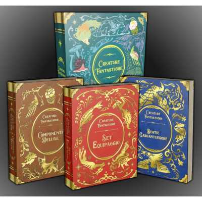 BUNDLE CREATURE FANTASTICHE gioco da tavolo SCATOLA BASE + 3 ESPANSIONI pendragon IN ITALIANO età 14+