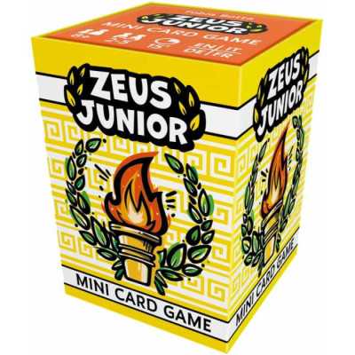 ZEUS JUNIOR gioco da tavolo con le carte MINI CARD GAME naivina IN ITALIANO età 8+