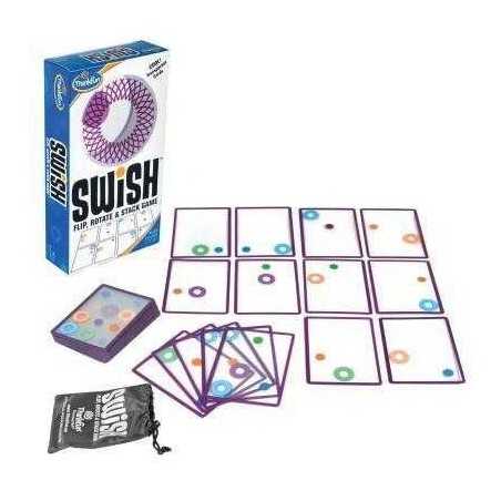 SWISH originale gioco di carte trasparenti di logica e intuizione