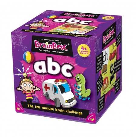 BRAIN BOX ABC gioco di carte ITALIANO memoria 10 MINUTI brainbox QUIZ età 4+