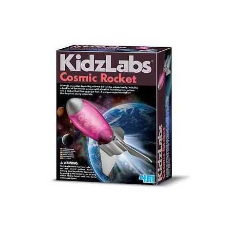 Cosmic Rocket RAZZO COSMICO decolla 4M kit scientifico KIDZ LABS età 8+