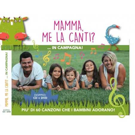 MAMMA ME LA CANTI 2 cofanetto CD+DVD mammamelacanti 2016 60 canzoni per bambini