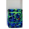 TABLET SHOULDER BAG borsa porta tablet CUSTODIA busta SEVEN bicolore VERDE BLU accessori case TRACOLLA