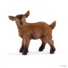 CAPRETTA marrone PICCOLA CAPRA goat SCHLEICH miniature in resina 12501 FARM WORLD età 3+