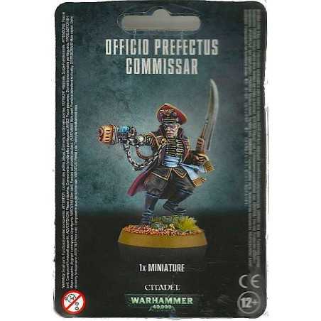 OFFICIO PREFECTUS COMMISSAR 1 miniatura COMMISSARIO Warhammer GAMES WORKSHOP 40K 40000 età 12+