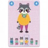 FAMILOU gioco di carte delle 7 famiglie cooperativo Djeco DJ05103 dai 5 anni