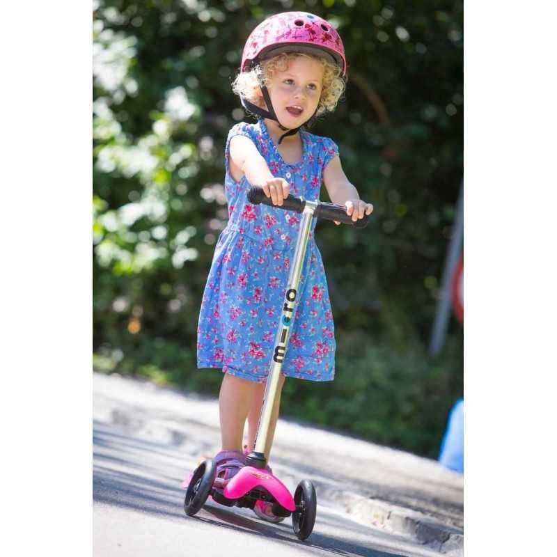 MONOPATTINO mini micro sporty ROSA mono pattino 3 RUOTE originale 2 - 5 ...
