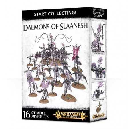 START COLLECTING Warhammer DAEMONS OF SLAANESH 16 miniature GAMES WORKSHOP Citadel AGE OF SIGMAR età 12+