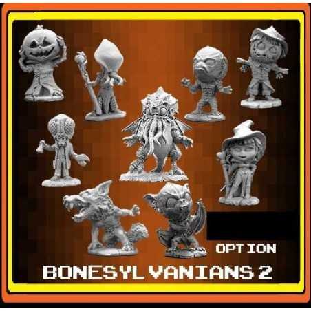 HORROR BONESYLVANIANS in plastica REAPER MINIATURES Kickstarter Bones III limited edition