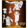 OGRE COMMAND in plastica REAPER MINIATURES  Kickstarter Bones III limited edition