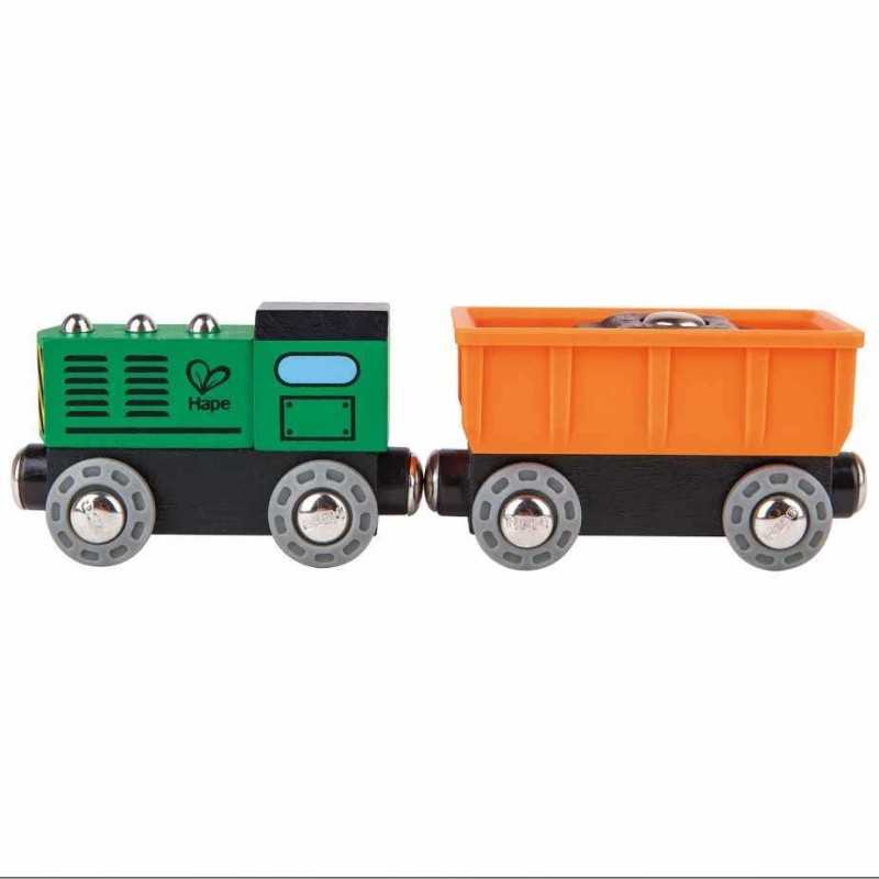 Treno elettrico magnetico per bambini Locomotiva per auto Slot per