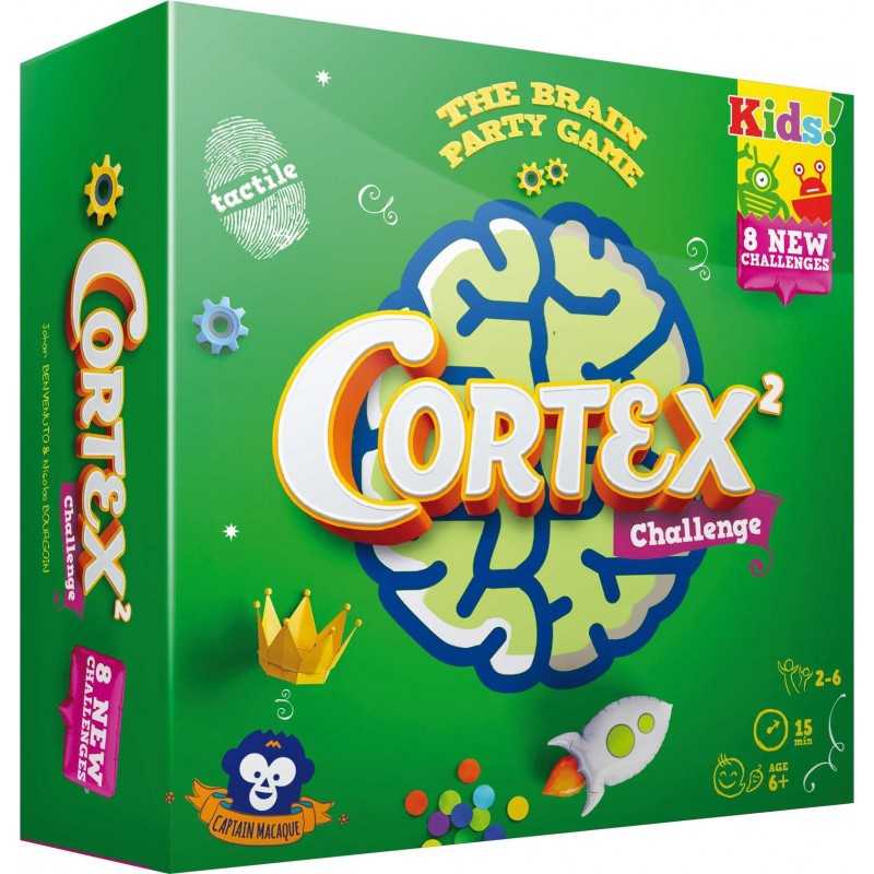 Asmodee Cortex³ Challenge Rosso - Gioco Da Tavolo Per Sfide Cerebrali, 2-6 Giocatori, 8+ Anni, In Italiano, Con Prova Olfattiva