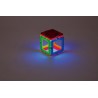 MAGFORMERS Neon Led Set 31 PEZZI creator COSTRUZIONI magnetiche 3D età 3+ luminose