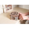 PORTAGIOIE MECCANICO in legno UGEARS treasure box da montare PUZZLE 3D 190 pezzi