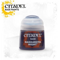 NAGGAROTH NIGHT colore BASE Citadel WARHAMMER Games Workshop BLU acrilico CLASSICO 12 ml