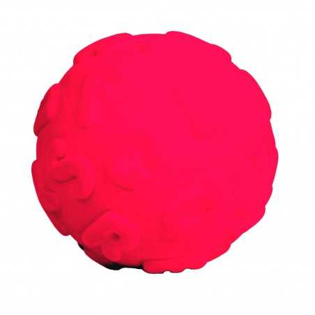 ALPHALEARN BALL PINK palla morbida ALFABETO ROSA gomma naturale RUBBABU caucciu GIOCO tattile 1+
