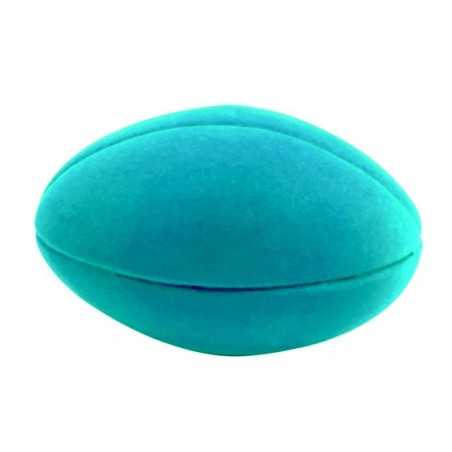 FOOTBALL BLUE palla morbida BALL AZZURRA gomma naturale RUBBABU caucciu GIOCO tattile 1+