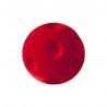 CRATER BALL RED palla morbida ROSSA gomma naturale RUBBABU caucciu GIOCO tattile 1+