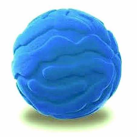 JELLYFISH BALL palla morbida MEDUSA BLU gomma naturale RUBBABU caucciu GIOCO tattile 1+