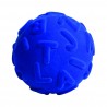 ALPHALEARN BALL BLUE palla morbida ALFABETO BLU gomma naturale RUBBABU caucciu GIOCO tattile 1+