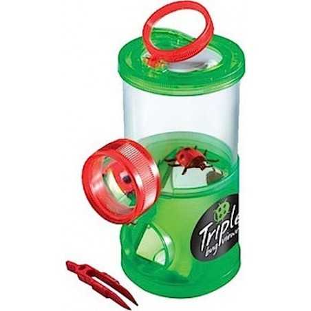 Explorer - Set di barattoli per insetti per bambini, con ingrandimento