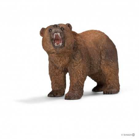 ORSO GRIZZLY 2018 animali in resina SCHLEICH miniature 14685 Wild Life BEAR età 3+