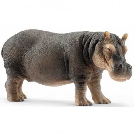 IPPOPOTAMO 2018 animali in resina SCHLEICH miniature 14814 Wild Life HIPPO età 3+