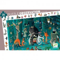 Puzzle scoperta OBSERVATION orchestra 35 PEZZI grandi CON POSTER l'orchestre 3+
