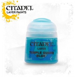 TEMPLE GUARD BLUE Citadel paint colore acrilico layer 12 ml Warhammer Games Workshop TEMPLE GUARD BLUE Citadel paint colore acrilico layer 12 ml Warhammer Games Workshop