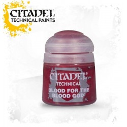 BLOOD FOR THE BLOOD GOD colore TECHNICALS Citadel WARHAMMER Games Workshop SANGUE rosso 12 ML BLOOD FOR THE BLOOD GOD colore TECHNICALS Citadel WARHAMMER Games Workshop SANGUE rosso 12 ML