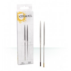 SET DI LIME di precisione CITADEL 2 attrezzi WARHAMMER Games Workshop MODELLISMO utensili