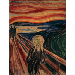 PUZZLE Ravensburger L'URLO DI MUNCH high fidelity masterpiece 1000 PEZZI 50 x 70 cm ART