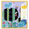 CARTE DA GRATTARE scratch boards INSETTI kit artistico 4 TAVOLE gioco DJECO set DJ09092 età 3+