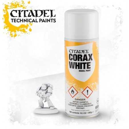 Spray bianco Corax white Citadel colore Warhammer