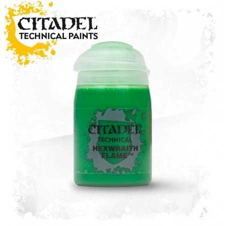 HEXWRAITH FLAME technical paint Citadel 24 ml effetto verde spettrale