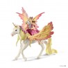 FEYA CON UNICORNO fairy FATA pegaso BAYALA Schleich 70568 miniature fantasy in resina FAIRY età 3+
