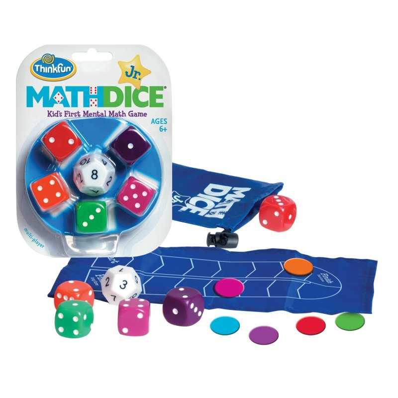 LUDIC Numerix – Gioco Da Tavolo Di Calcolo Mentale E Velocità Per Bambini E Adulti, Con Spinner E Dadi, Perfetto Per Serate In Famiglia