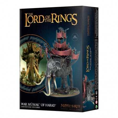 WAR MUMAK OF HARAD Olifante Lord od the Rings Middle Earth Games Workshop