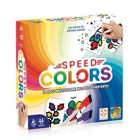 SPEED COLORS colora le carte GIOCO DI RAPIDITA' party game DAVINCI GAMES età 5+