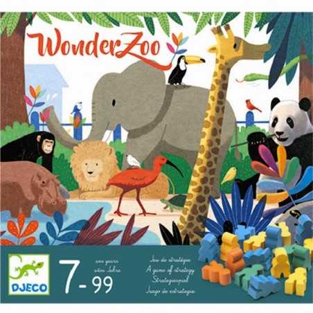 WONDERZOO gioco da tavolo STRATEGIA di società DJECO wonder zoo DJ08402 età 7+
