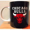 TAZZA NBA mug CHICAGO BULLS in porcellana NERA panini BASKET pallacanestro