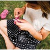 SCIARPA SET imparare a fare la maglia SCARF kit artistico ROSA knit APUNT bcn DIY età 8+ APUNT - 3
