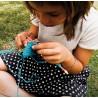 SCIARPA SET imparare a fare la maglia SCARF kit artistico AZZURRO knit APUNT bcn DIY età 8+ APUNT - 2