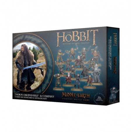 THORIN SCUDODIQUERCIA e Compagnia 15 miniature Signore degli Anelli Gandalf The Hobbit Games Workshop - 1