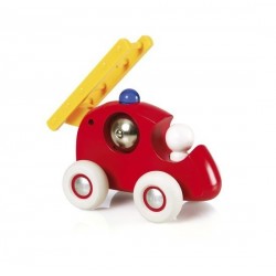 FIRETRUCK camion dei pompieri BRIO in legno 30197 rosso CON SCALA E SONAGLIO età 12 mesi + FIRETRUCK camion dei pompieri BRIO in legno 30197 rosso CON SCALA E SONAGLIO età 12 mesi + BRIO - 1